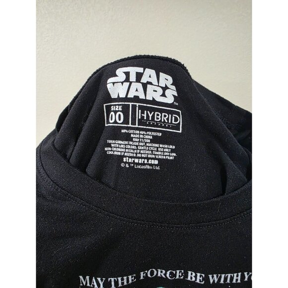 Torrid Star Wars Graphic Tee May The Force Be With You Darth Vader & Crew Black - Picture 6 of 6
